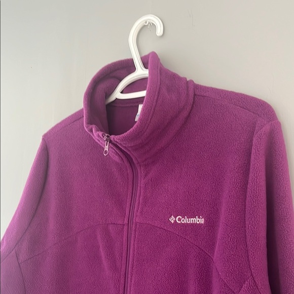 Columbia Purple Fleece Sweater - Picture 4 of 9